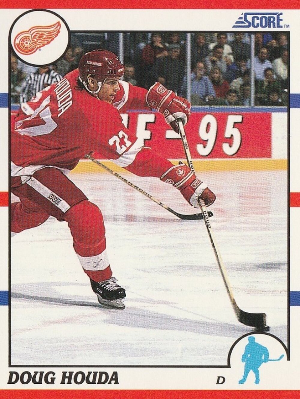 Doug Houda - 1990 Score NHL Hockey Card